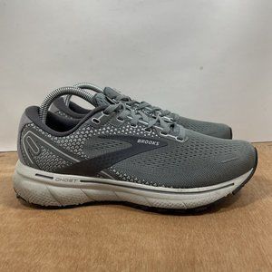 Brooks Men’s Ghost 14 Grey Running Shoes Sneakers Size 7.5 D